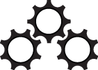 Gear Triangle Grouped Smaller